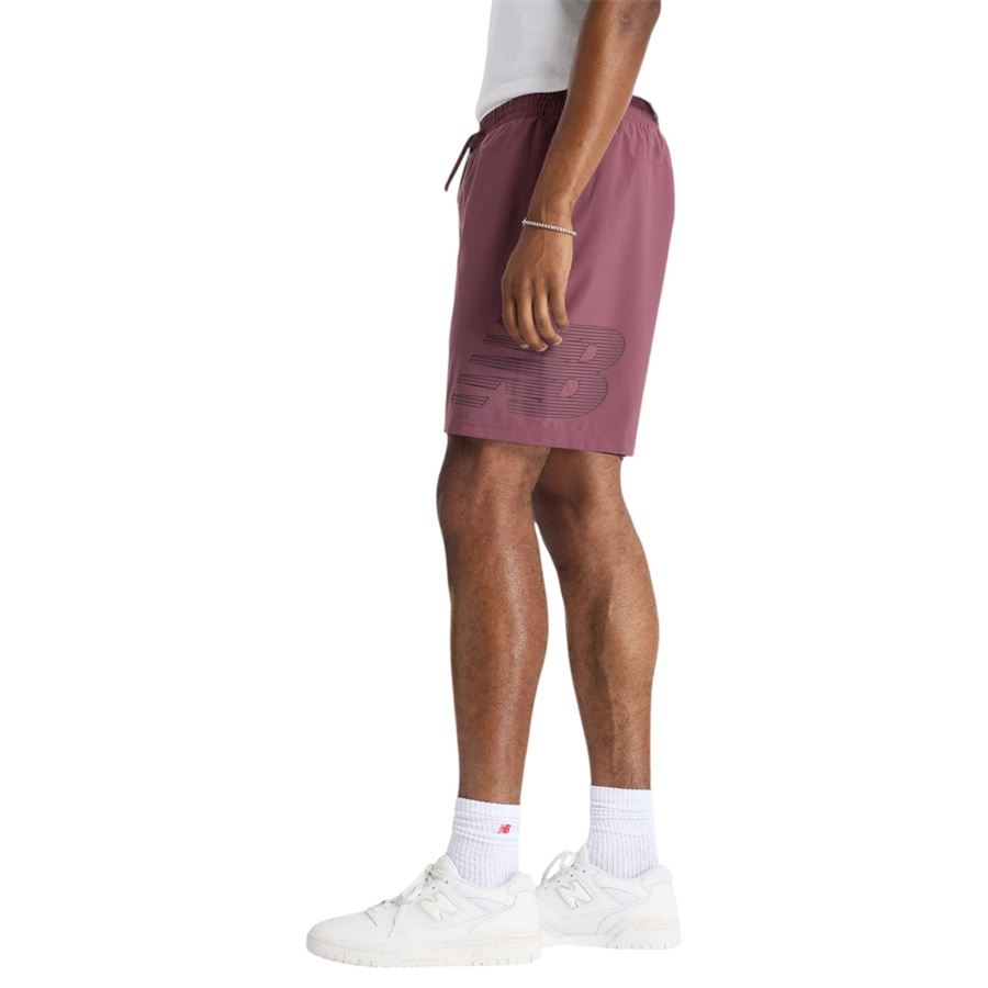 Sport Essentials Lined graphic short 7 shhorts da uomo New Balance | MS41238FDP